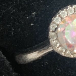 Pandora round halo ring